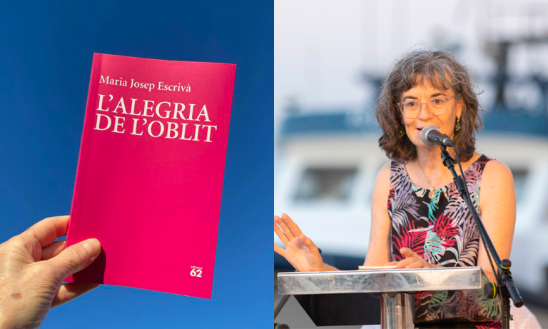 Maria Josep Escrivà i el seu llibre L'alegria de l'oblit